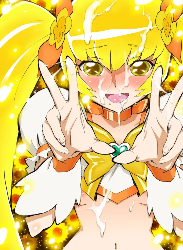 Myoudouin Itsuki, Cure Sunshine by Inoue Kiyoshirou