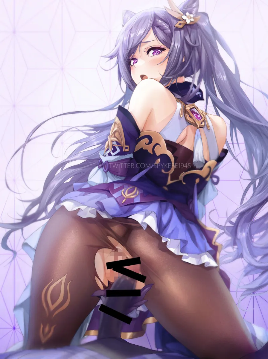 Keqing (Genshin Impact) by Spykeee