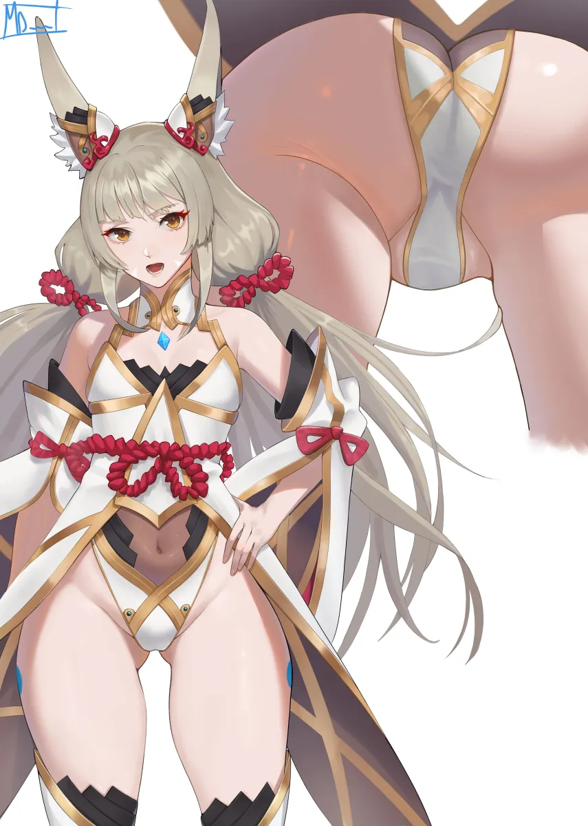Nia (Xenoblade), Nia (Blade) (Xenoblade) by Magdalenus27