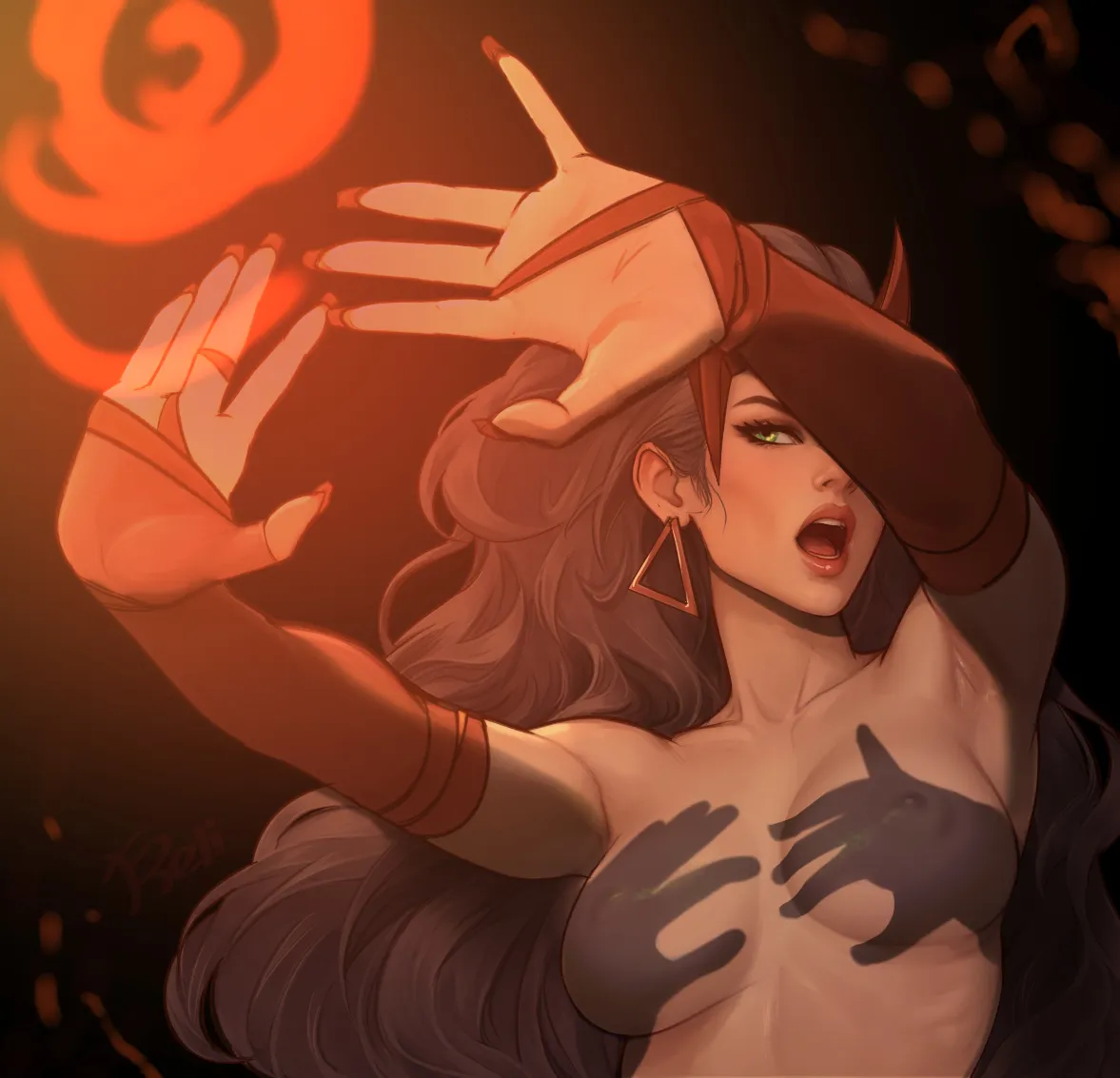Scarlet Witch, Wanda Maximoff by Freli