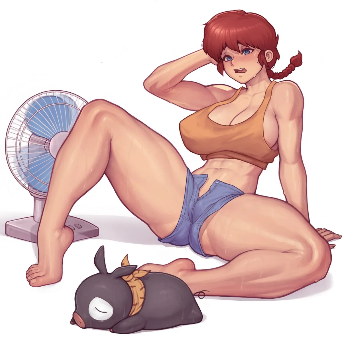 Saotome Ranma, Saotome Ranma (Female) by Asura (Asurauser)