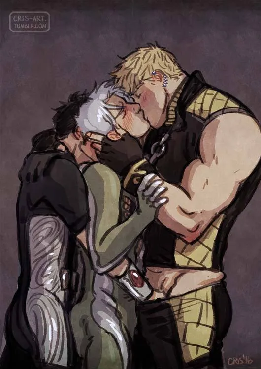 Hulkling, Wiccan by Cris Art