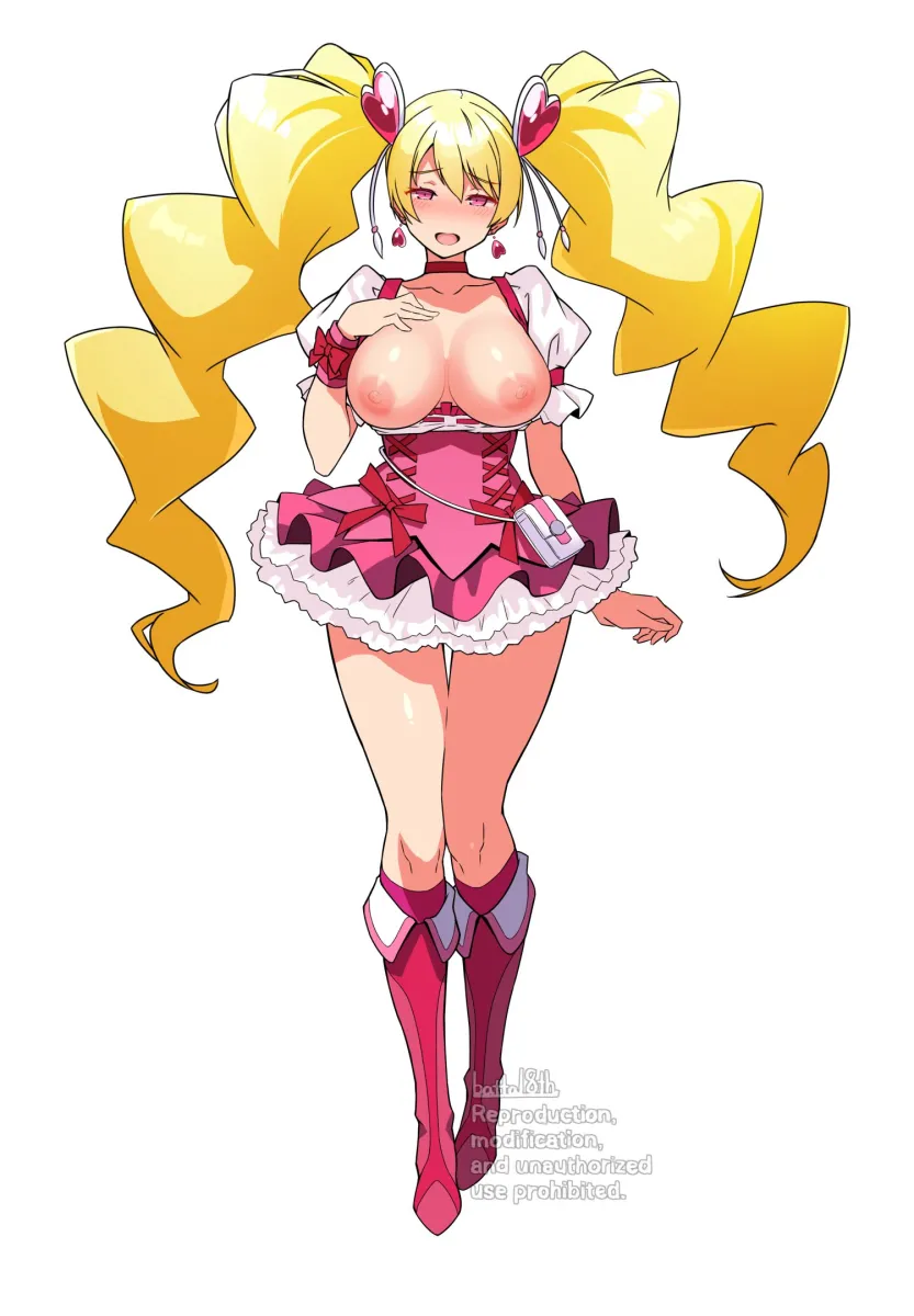 Momozono Love, Cure Peach by Batta 16-Sei
