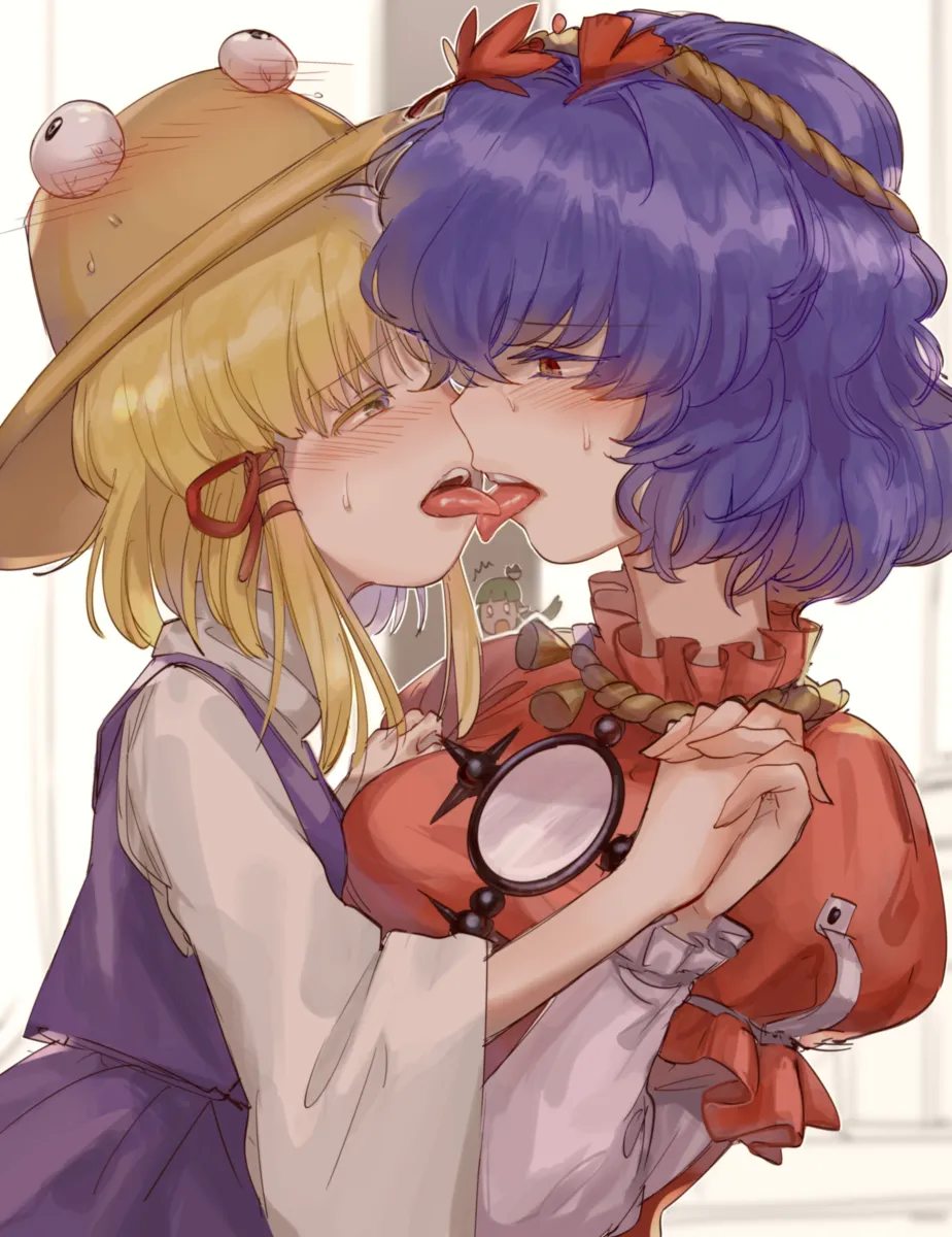 Kochiya Sanae, Moriya Suwako by Namewanoketsu