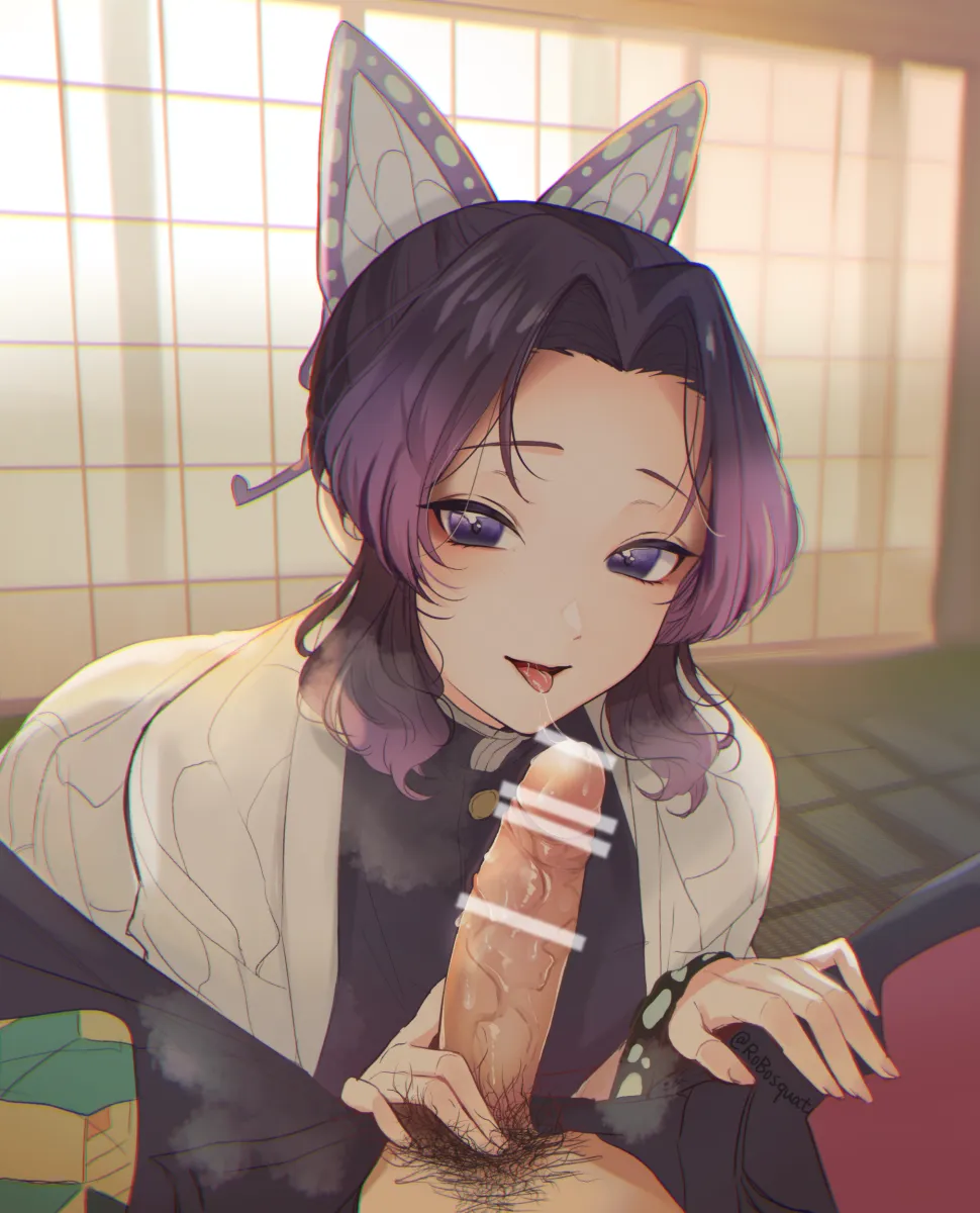 Kochou Shinobu, Tomioka Giyuu by Carrot (Robosquat)