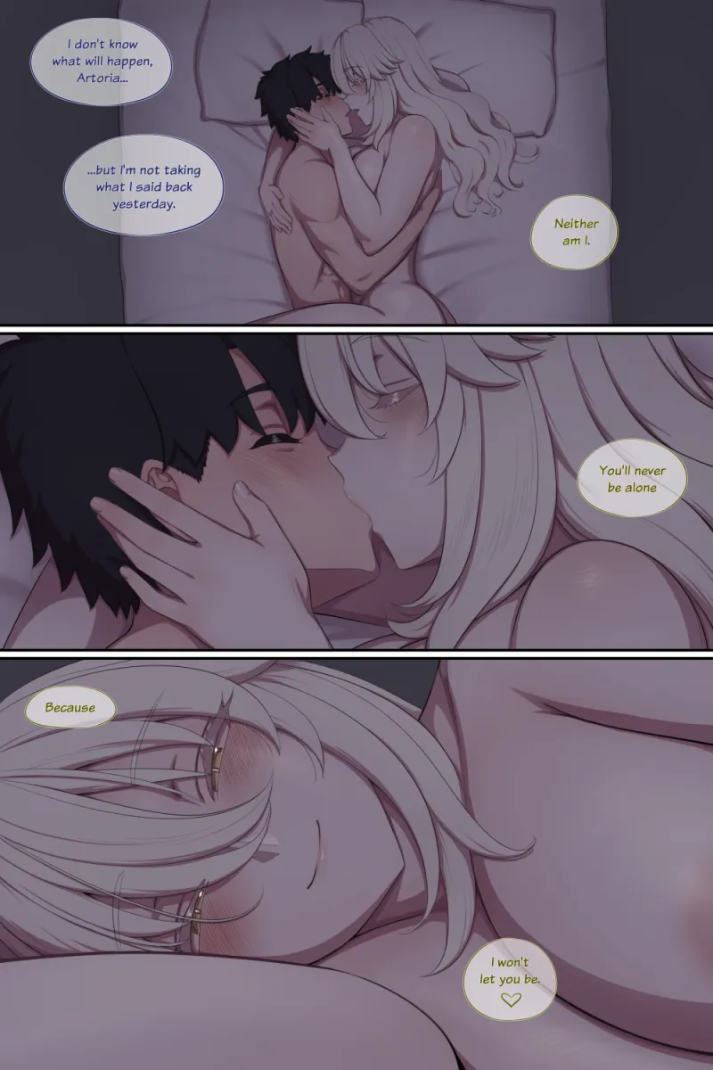 Artoria Pendragon (Fate), Fujimaru Ritsuka (Male) by Lvl (Sentrythe2310)