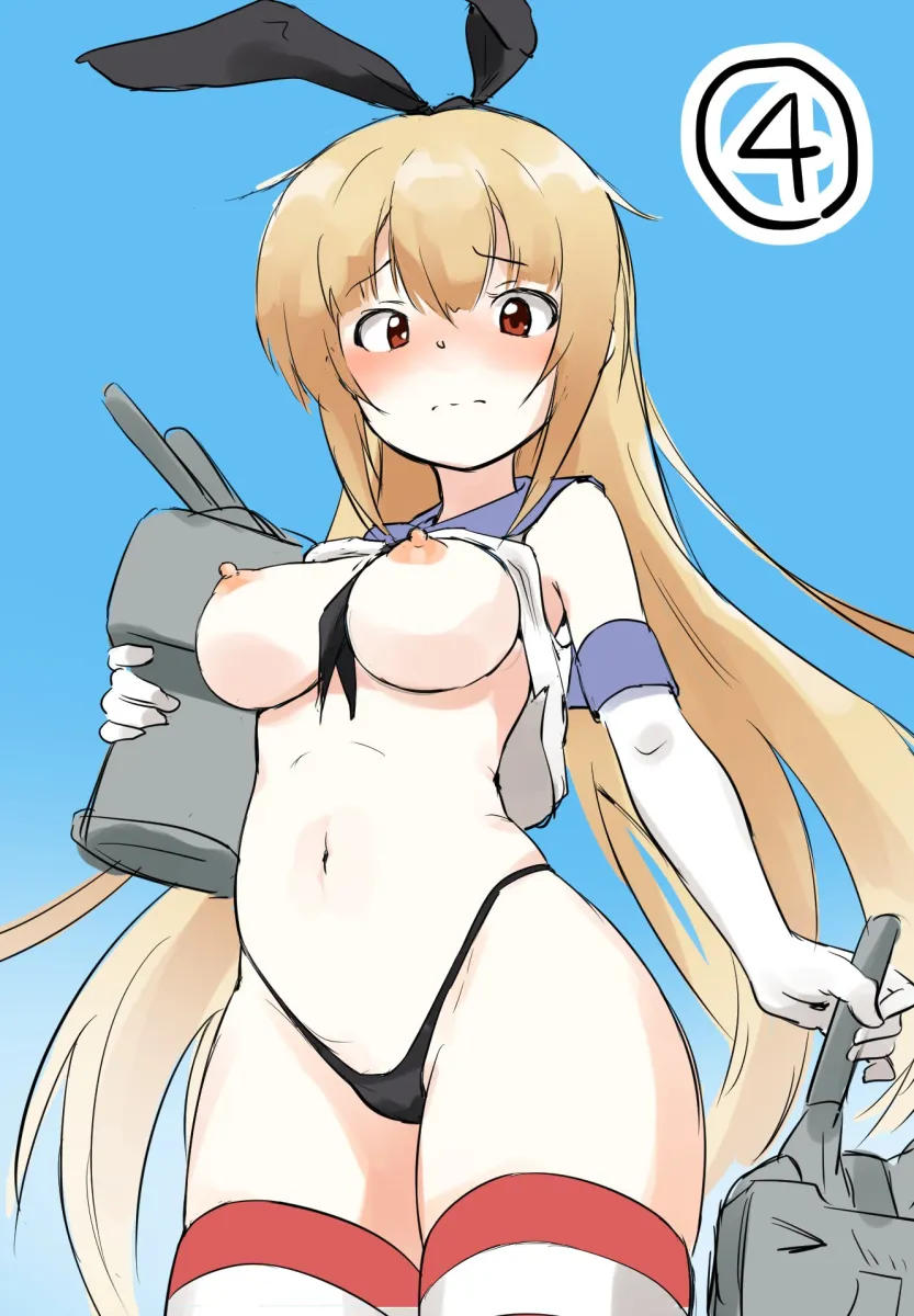 Shimakaze (Kancolle), Rensouhou-Chan by Lsizessize