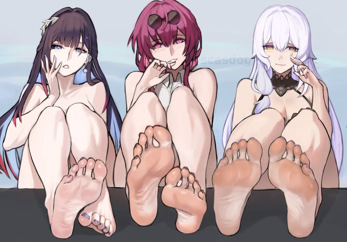 Kafka (Honkai: Star Rail), Black Swan (Honkai: Star Rail) by Scathegrapes