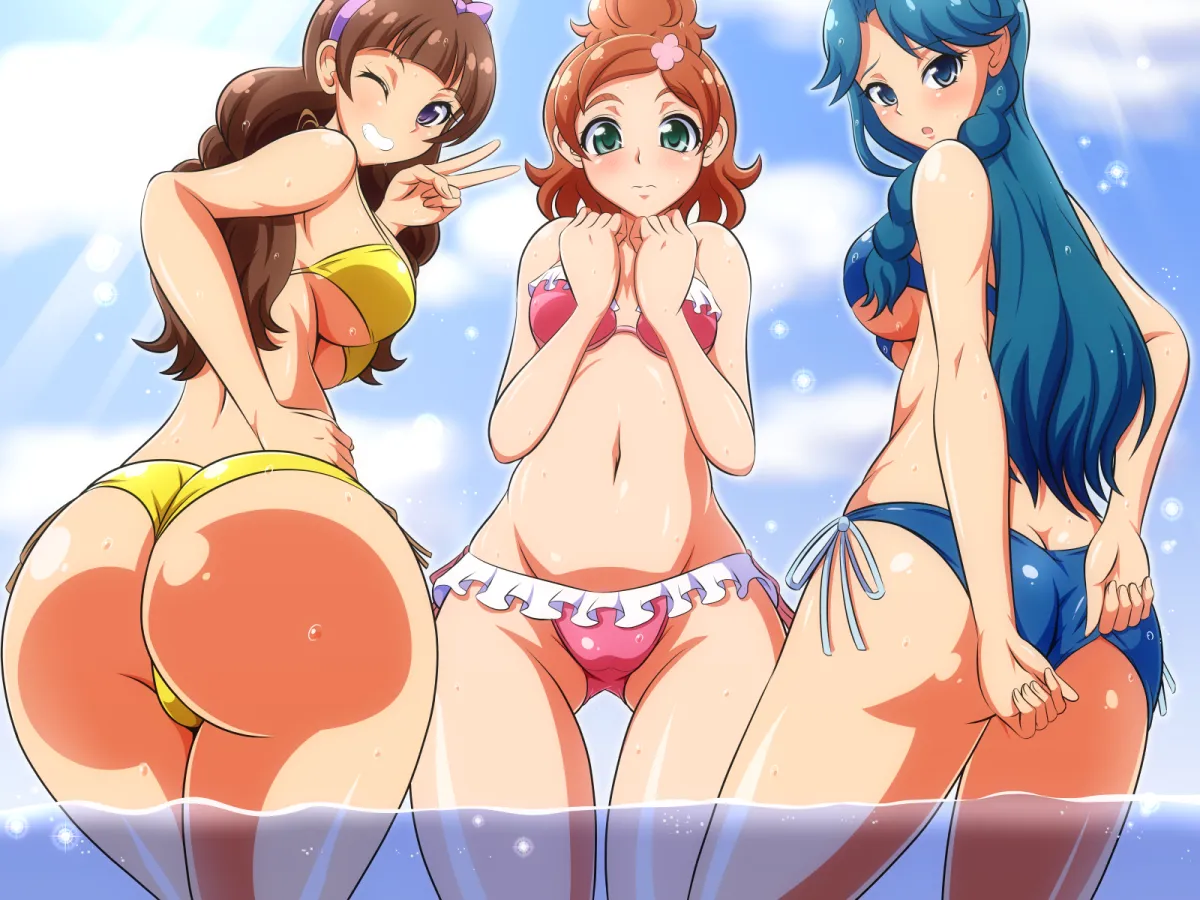Amanogawa Kirara, Haruno Haruka by Aokura Shou