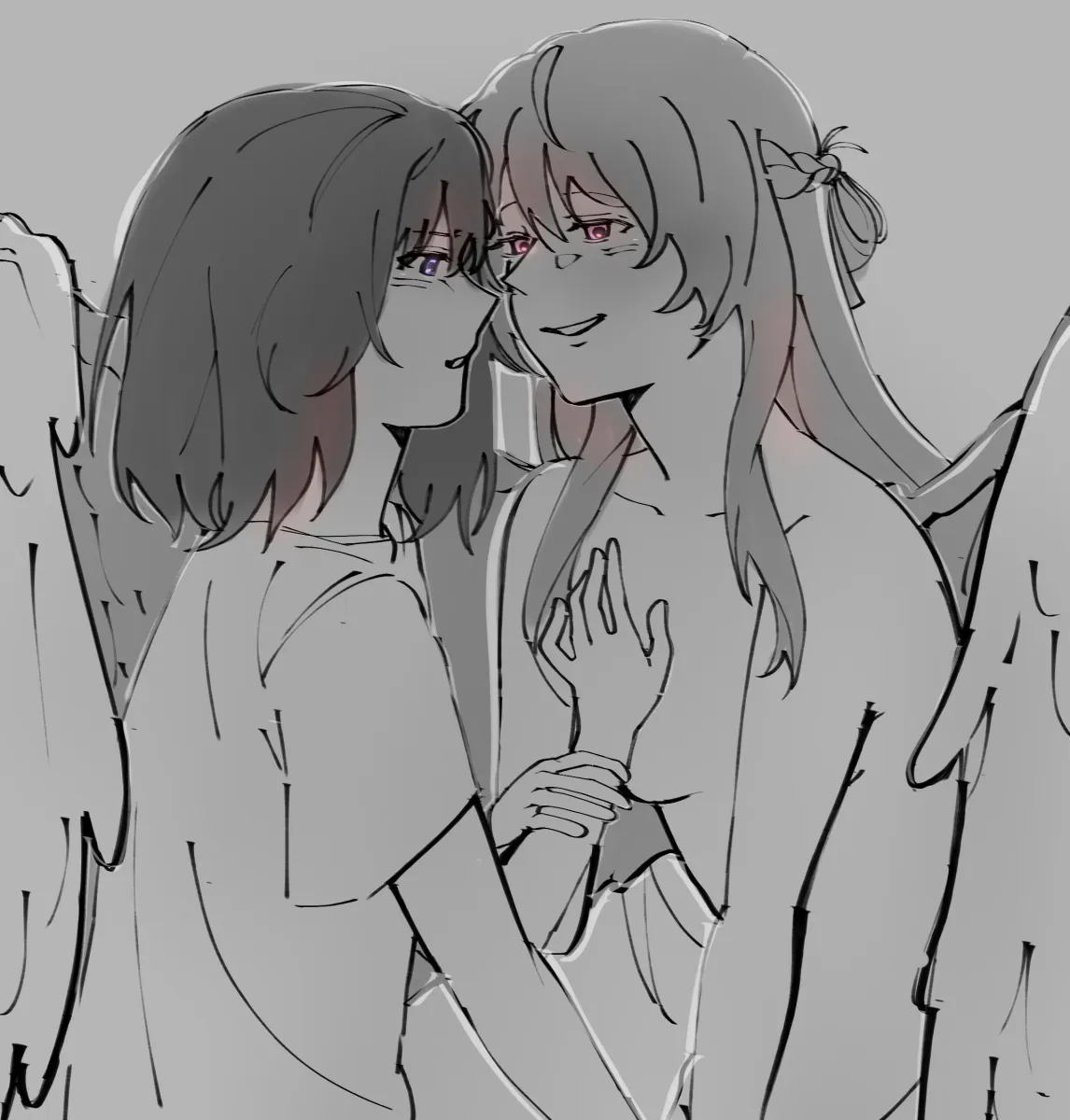 Sendai Hazuki, Miyagi Shiori by Tocin0O