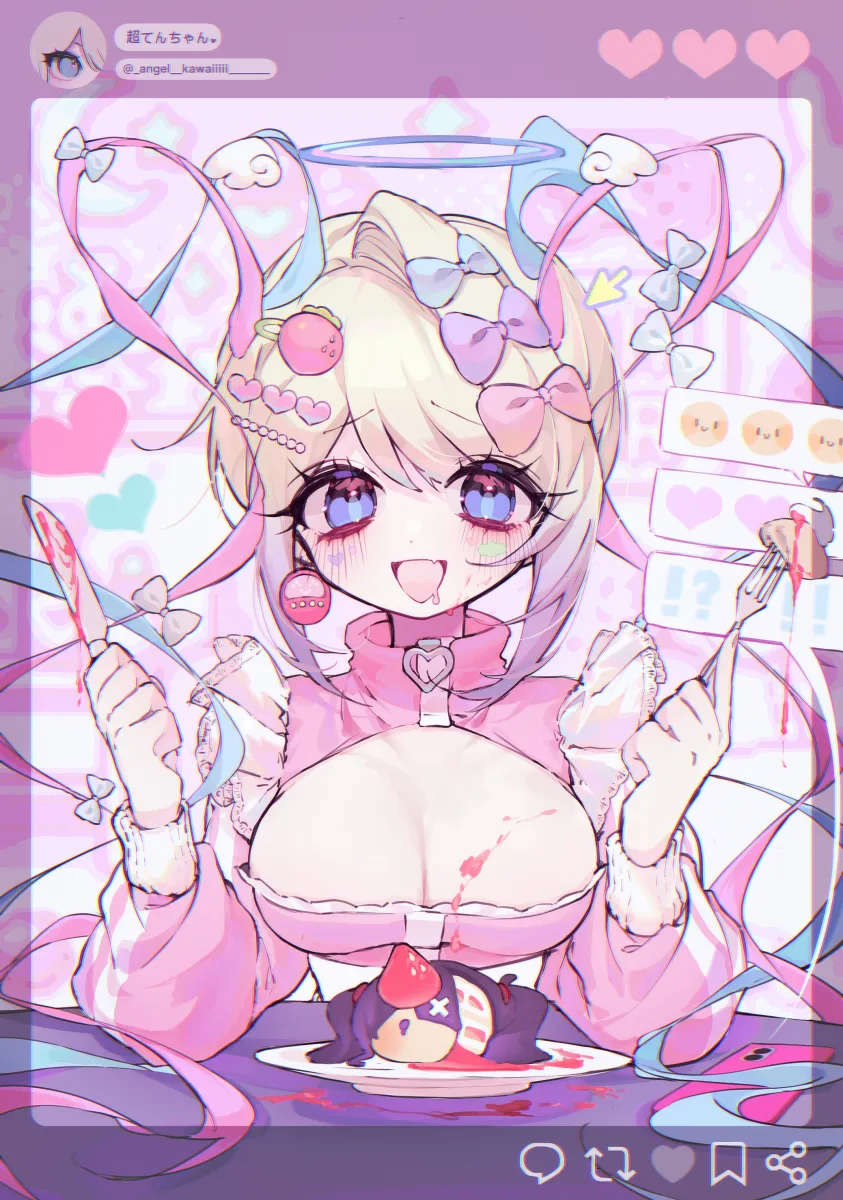 Chouzetsusaikawa Tenshi-Chan, Ame-Chan (Needy Girl Overdose) by Modohwa