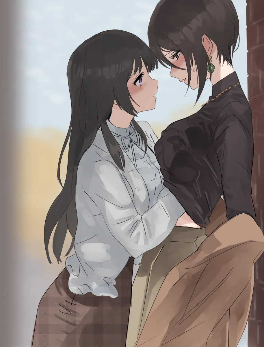 Shirokane Rinko, Yashio Rui by Pine (Pinepipp)