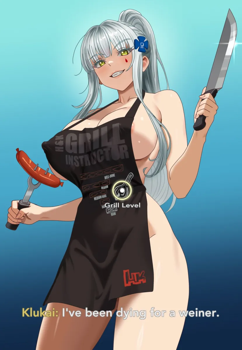 Hk416 (Girls' Frontline), Klukai (Girls' Frontline 2) by Mousseno49