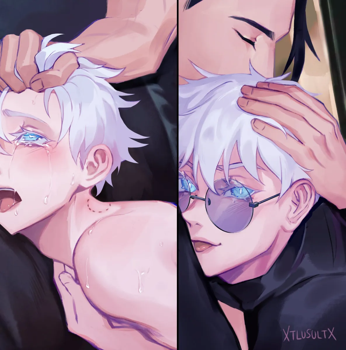 Gojo Satoru, Geto Suguru by Xtlusart