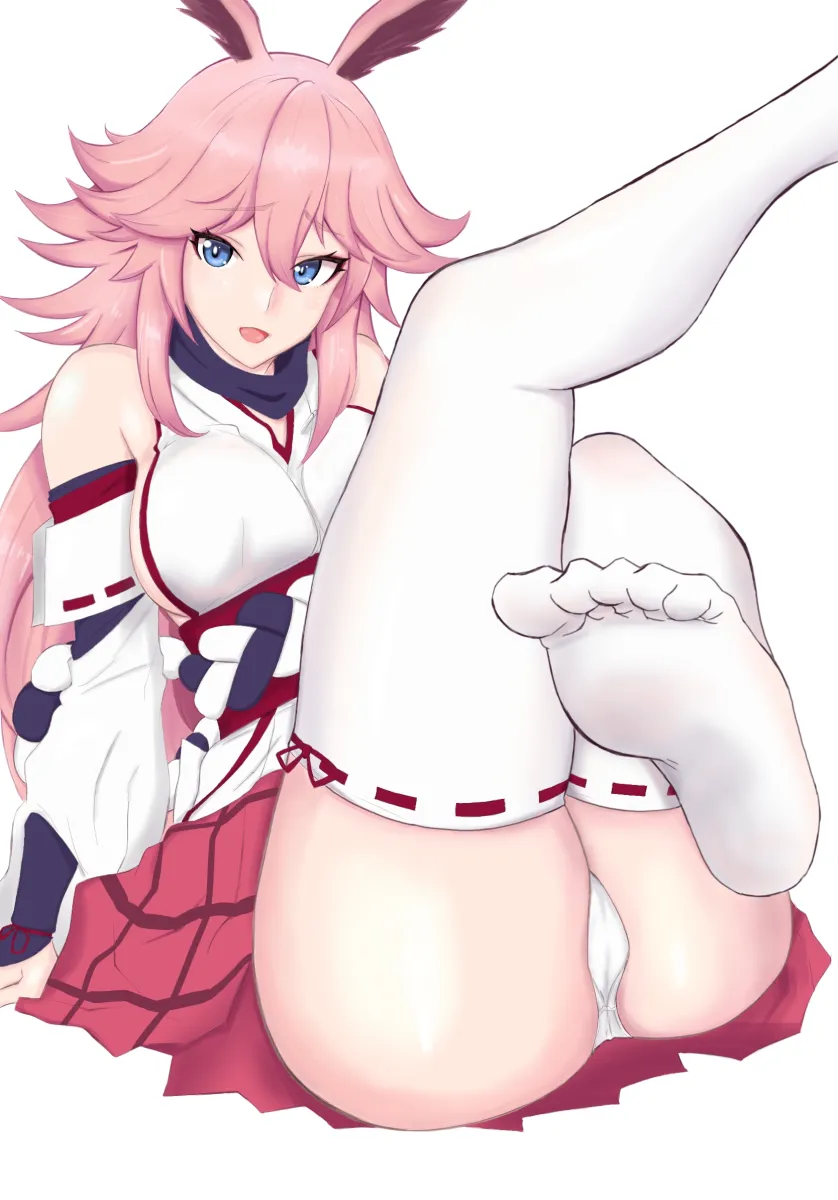 Yae Sakura, Yae Sakura (Gyakushinn Miko) by Task Baron