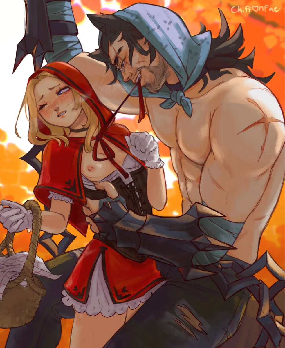 Little Red Riding Hood (Fairy Tale Character), Lux (League) by Chiffonfae