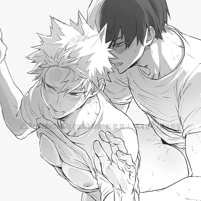 Bakugou Katsuki, Todoroki Shoto by Haru (Reharux035)