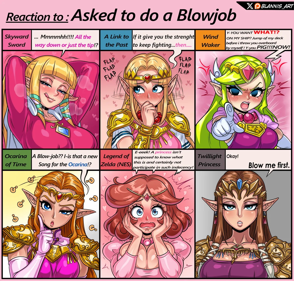 Princess Zelda by Blannis