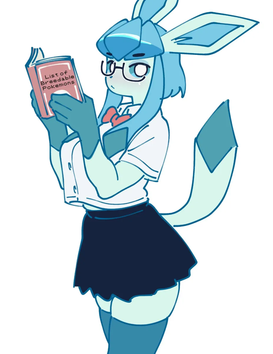 Glaceon by Mochichiart