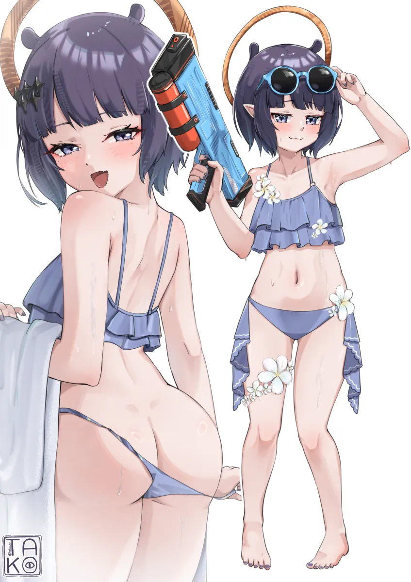 Ninomae Ina'nis, Ninomae Ina'nis (Holonatsu Paradise) by Takoroki