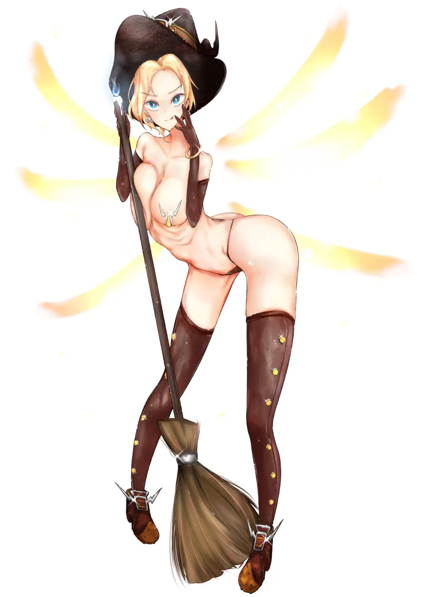 Mercy (Overwatch), Witch Mercy by Kkusa