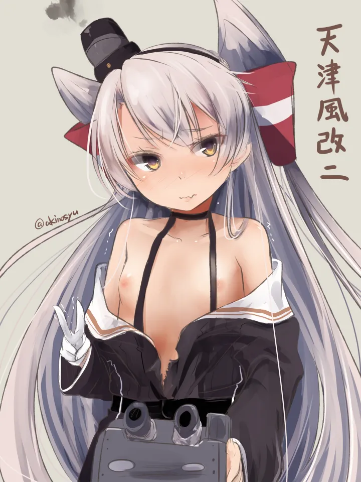 Amatsukaze (Kancolle), Rensouhou-Kun by Akino Shuu