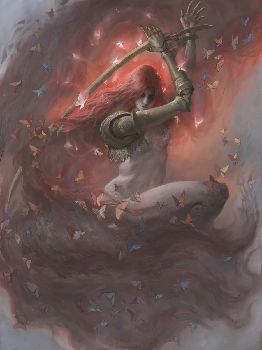 Malenia Blade Of Miquella, Malenia Goddess Of Rot by Jectom19999