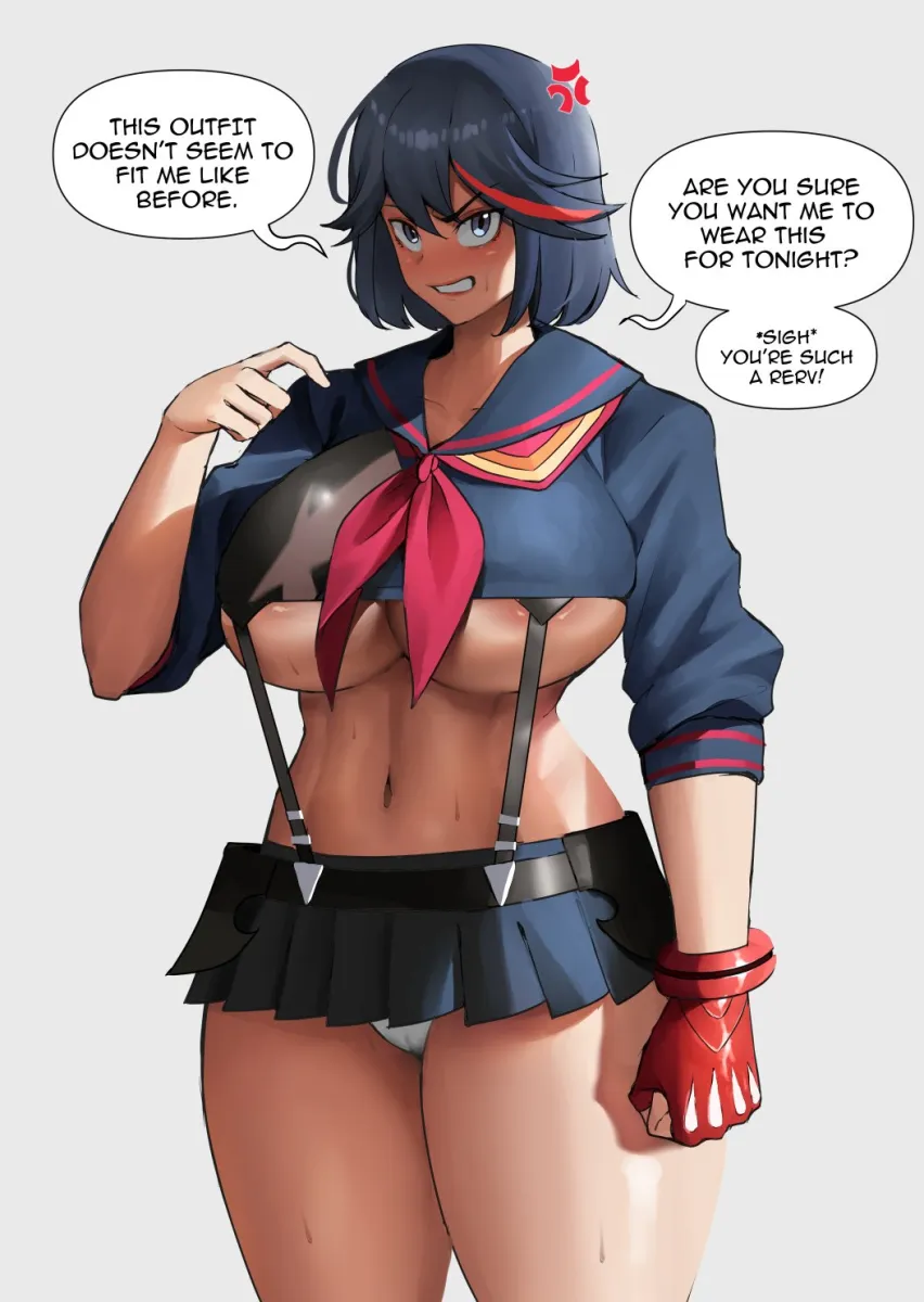 Matoi Ryuuko, Senketsu by Ethan69 (Anhuzart)