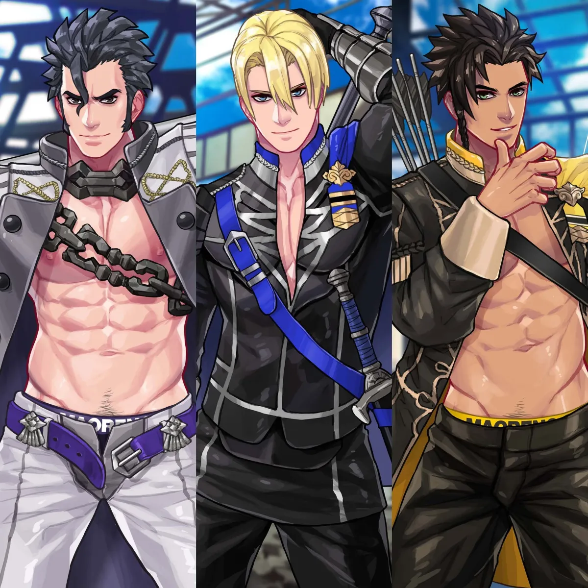 Dimitri Alexandre Blaiddyd, Claude Von Riegan by Maorenc