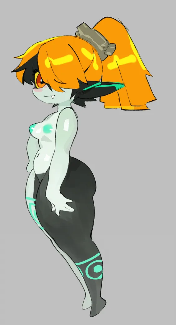 Midna, Midna (Imp) by Wamudraws