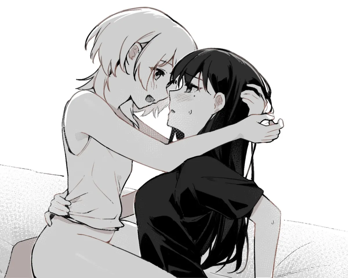 Shiina Taki, Kaname Raana by Nekohige0123