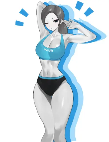 Wii Fit Trainer (Female) rule 34