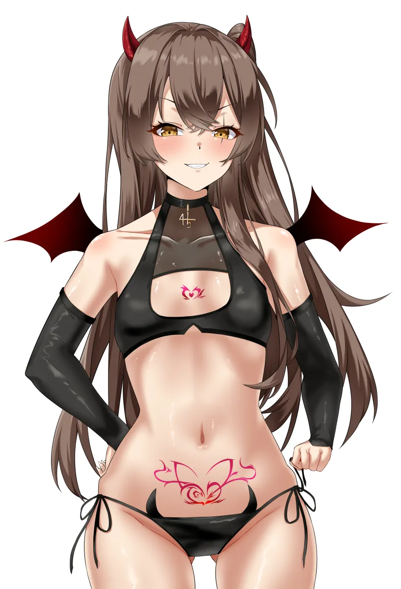 Ump45 (Girls' Frontline), Leva (Girls' Frontline 2) by Hoppo (Waht B)