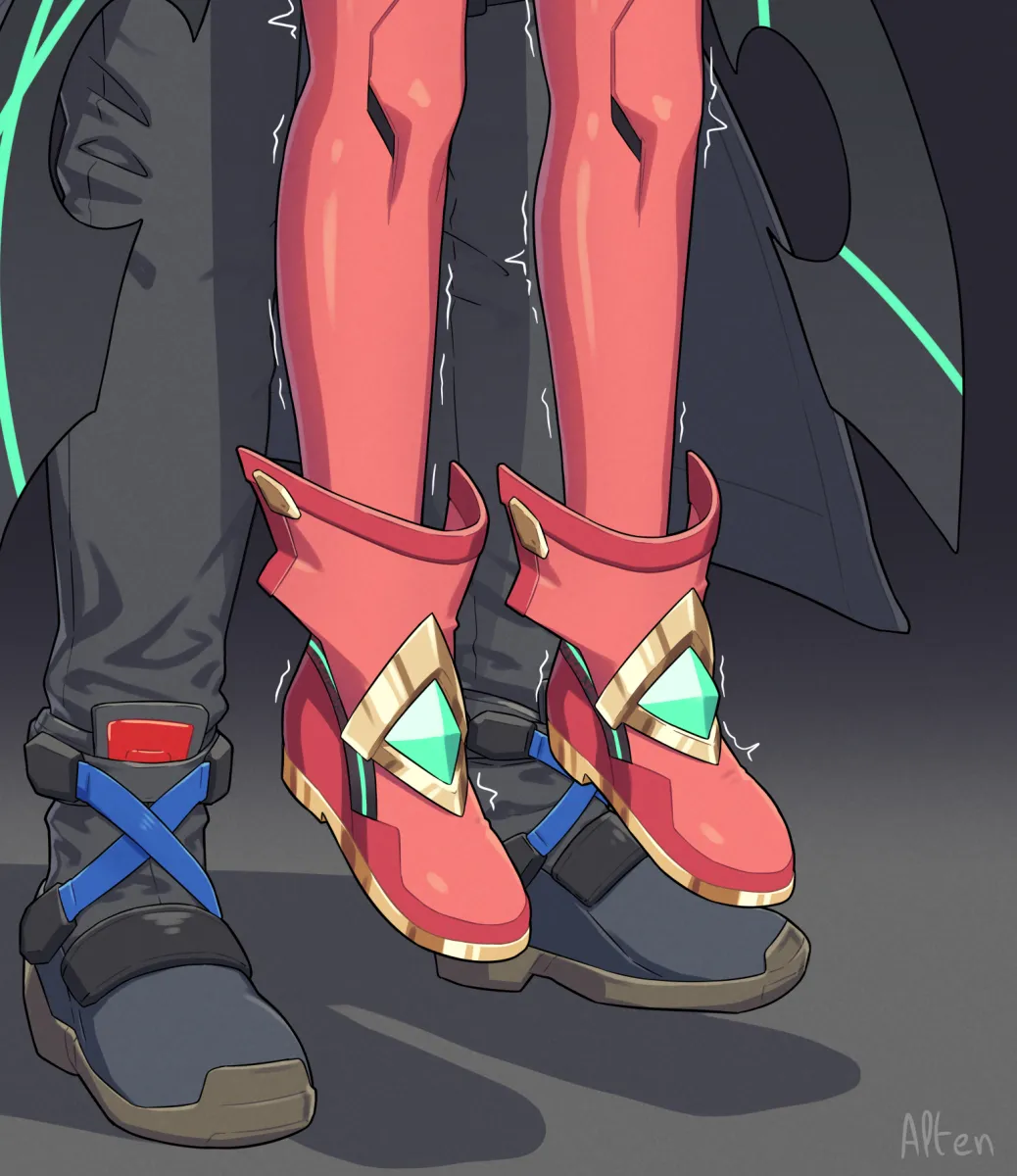 Pyra (Xenoblade), Rex (Xenoblade) by Alten