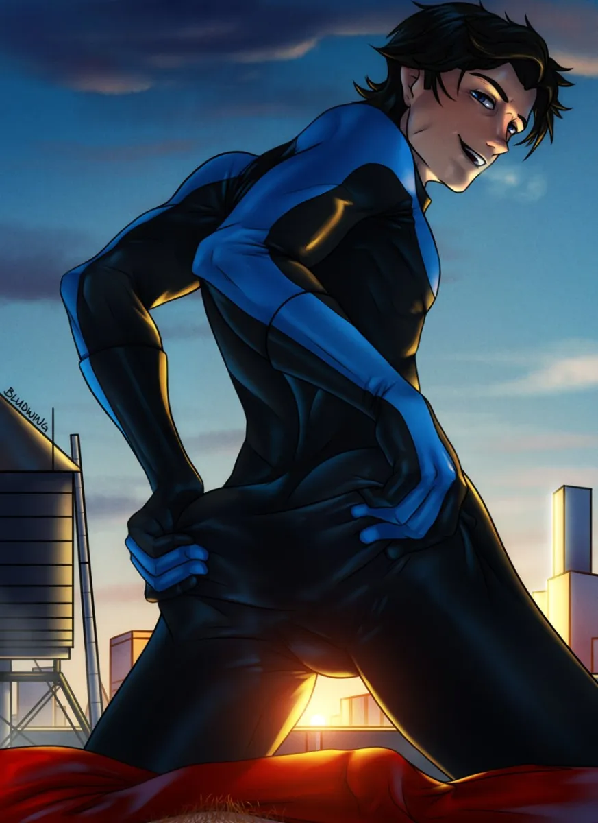 Dick Grayson, Nightwing by Bludwing