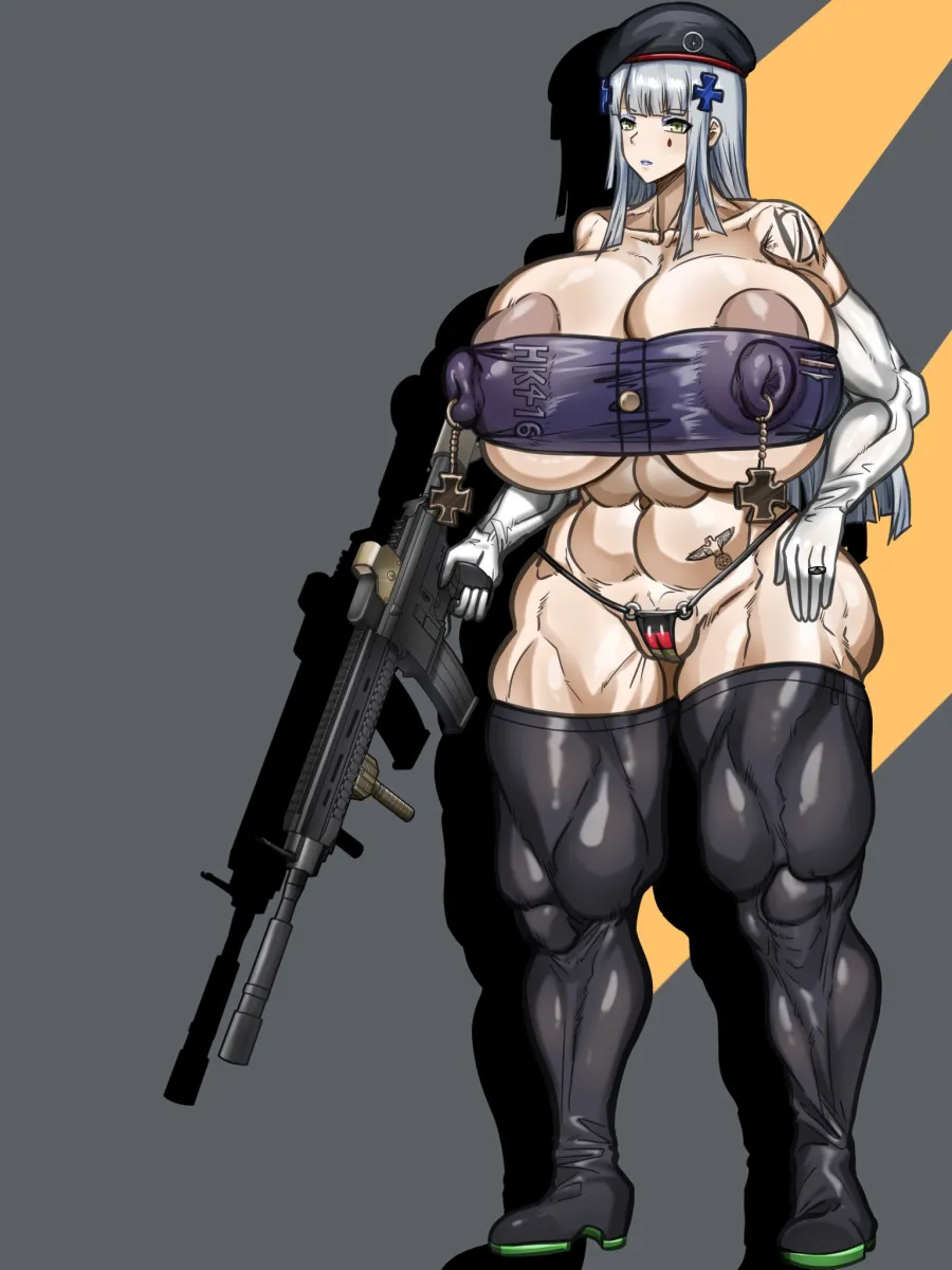 Hk416 (Girls' Frontline) by Slavsegger