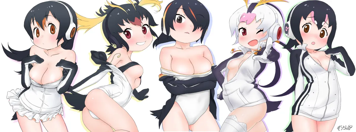 Emperor Penguin (Kemono Friends), Humboldt Penguin (Kemono Friends) by Masuyama Ryou