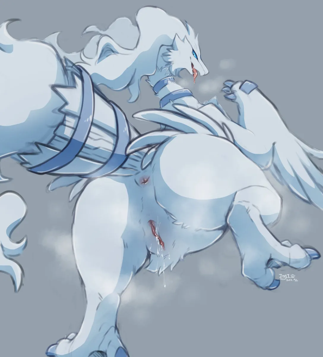 Reshiram by Ingi