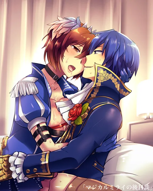 Kaito (Vocaloid), Meiko (Vocaloid) by Caffein