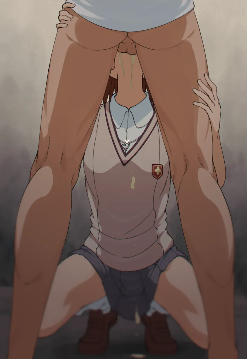 Kamijou Touma, Misaka Imouto by Irokohaku