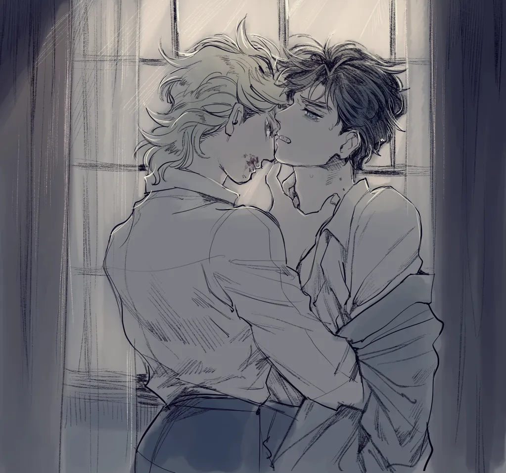 Dio Brando, Jonathan Joestar by Adachi (Ioioi)