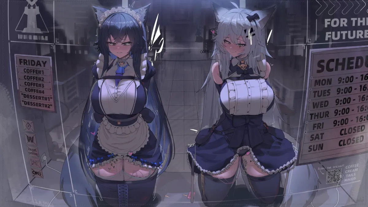 Texas (Arknights), Lappland (Arknights) by Kajoki