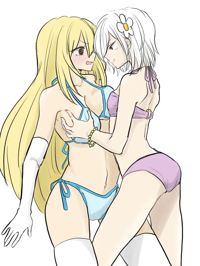 Shokuhou Misaki, Accelerator (Toaru Majutsu No Index) by Ke Dameshi