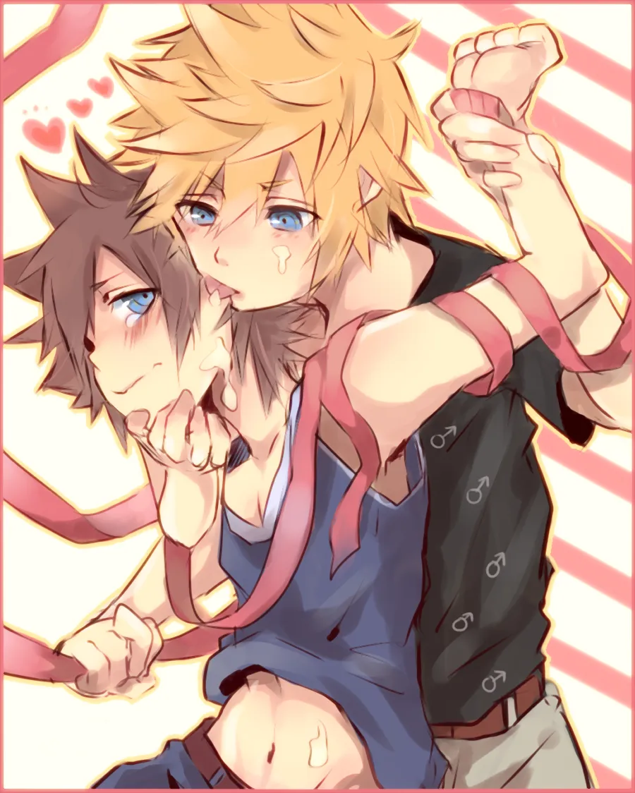 Sora (Kingdom Hearts), Roxas by Pinko (Inazume-Panko)