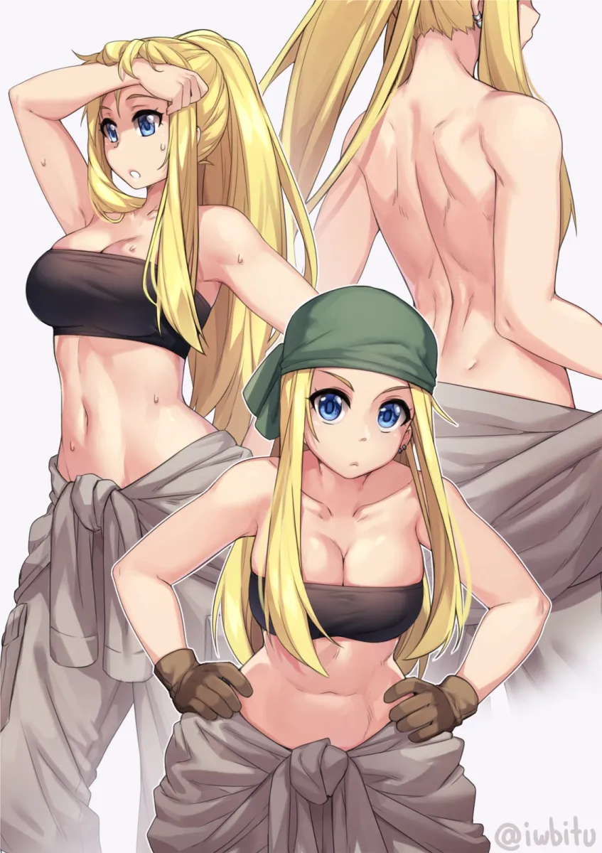 Winry Rockbell by Iwbitu