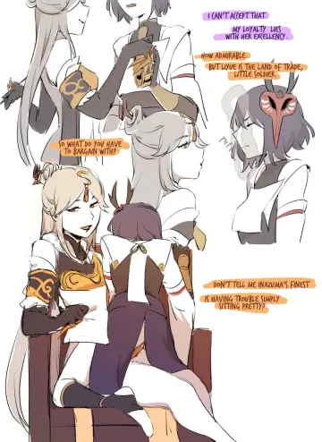 Kujou Sara rule 34