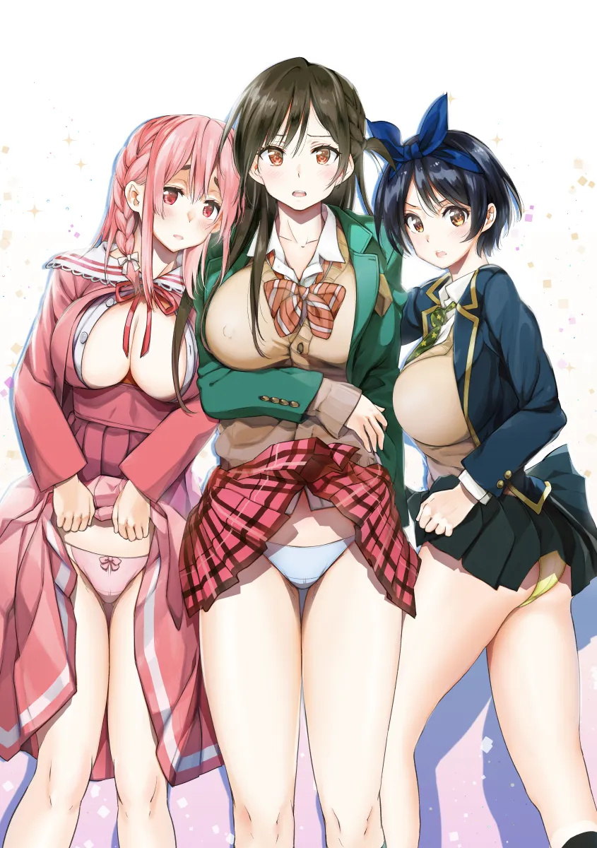 Mizuhara Chizuru, Sakurasawa Sumi by Samucha