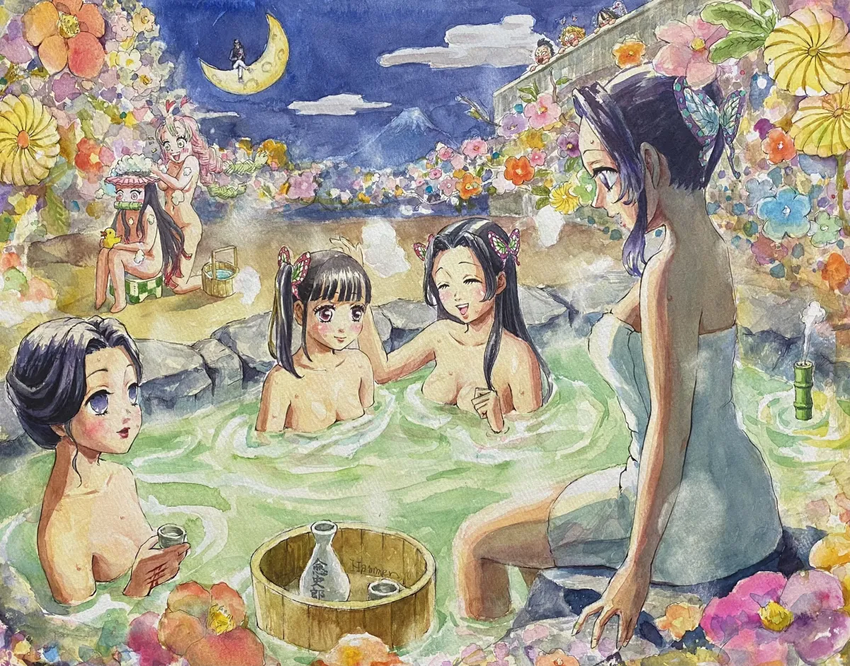 Kochou Shinobu, Kamado Nezuko by Hammar Dobucof
