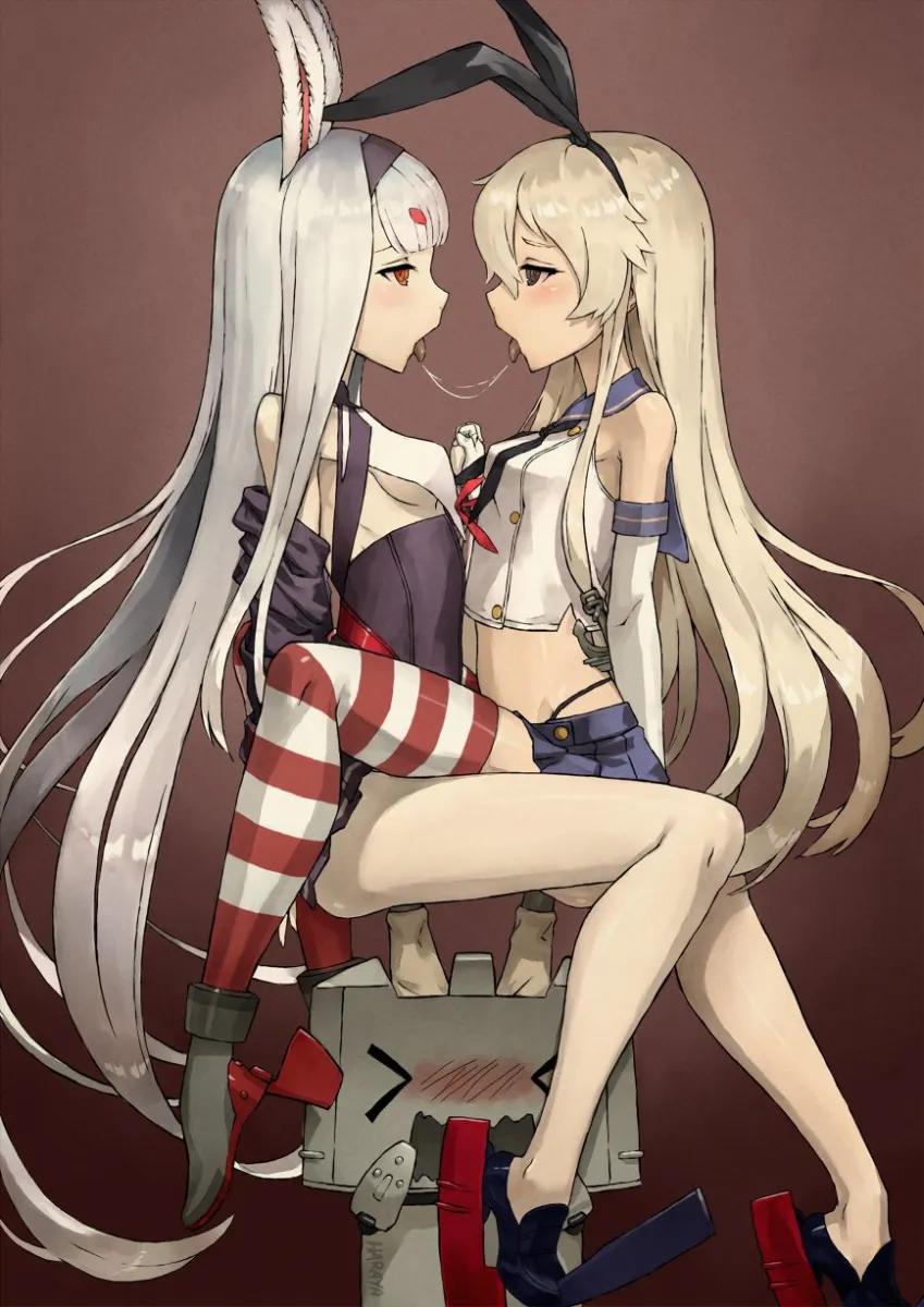 Shimakaze (Kancolle), Rensouhou-Chan by Haraya Manawari