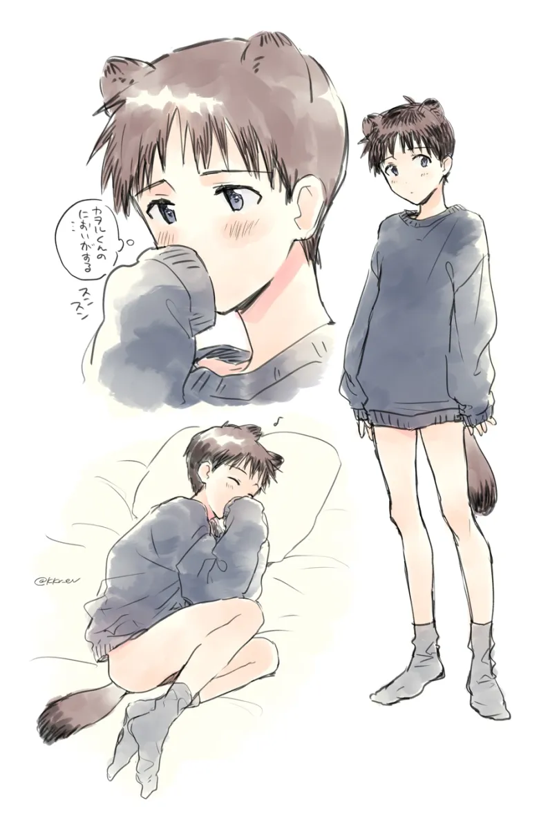 Ikari Shinji by 11Kkr